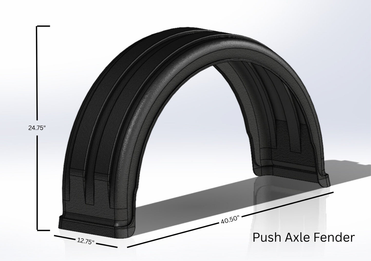 Push Axle Fender